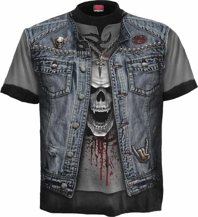 Produktbild Spiral Thrash Metal TShirt kurzärmlig (M)
