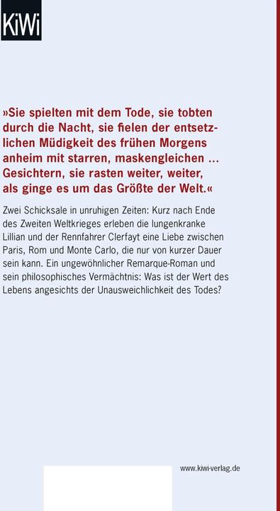 Produktbild Der Himmel kennt keine Günstlinge (Deutsch, E.M. Remarque, 2018)