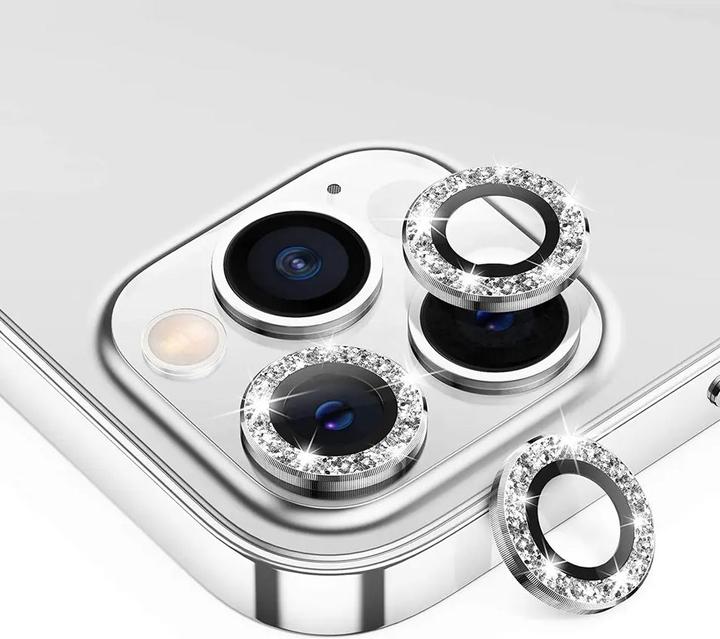 Produktbild PhoneLook 11Pro/11 Pro Max Schutzringe für Kamera Linsen mit Glitzernden Diamanten (Apple iPhone 11 Pro)