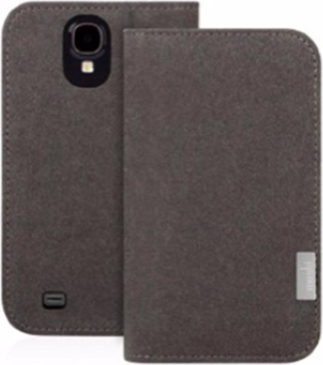 Moshi Overture Flipcase für Galaxy S4 Grau (Samsung Galaxy S4)