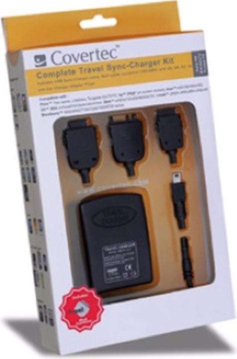 Produktbild Covertec Synchronisationskabel/ Car Charger für PDA/Smartphones