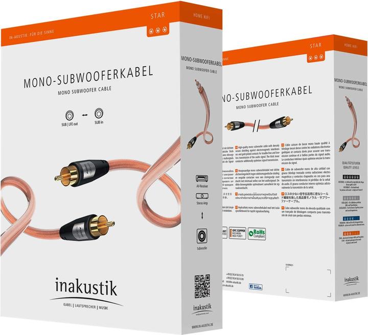 Produktbild Inakustik Star (5 m, Cinch)