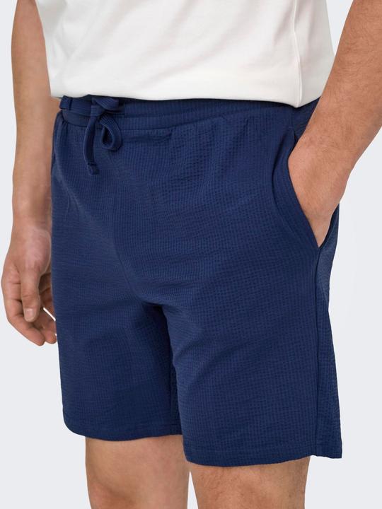 Produktbild Only & Sons Onskian Reg Seersucker Shorts (M)