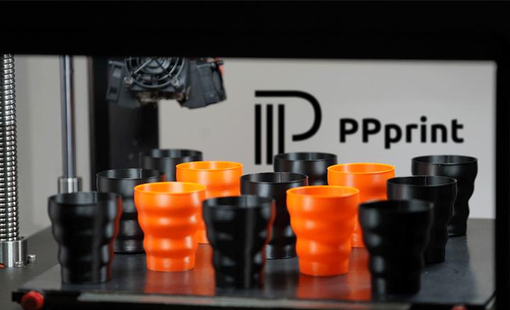 Produktbild PPprint Filament PP P-Filament 721 black 0.6kg 2.85mm (PP, 2.85 mm, 600 g, Schwarz)