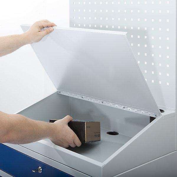 Produktbild eurokraft pro Computer-Arbeitsstation, Stahlblech