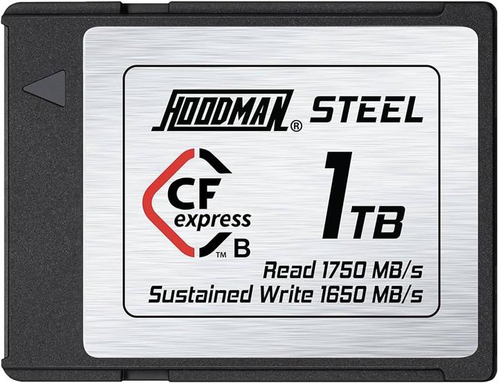 Produktbild Hoodman CFExpress 1TB Sustained 1750/1650MB/s Type B (1000 GB, CFexpress Typ B)