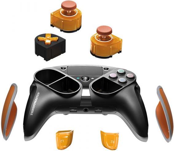 Immagine prodotto Thrustmaster AddOn Gamepad Thrustm. eswap X LED ORANGE CRYSTAL P.XBO/PC (Xbox Serie S, Xbox One S, PC, Xbox One X, Xbox Series X)