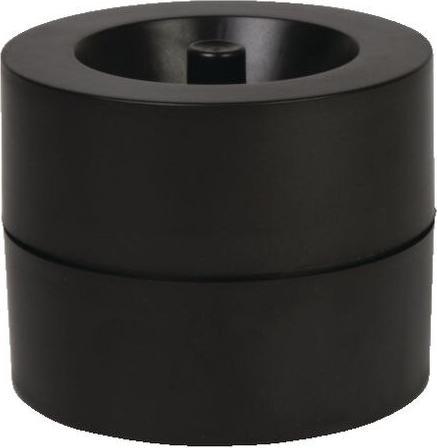 Actual product image Office Depot Paper clip dispenser plastic black 45 mm x 65 mm (1 x)