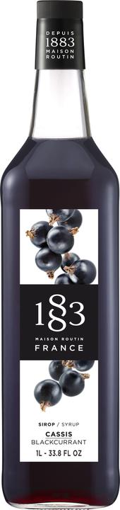 Produktbild 1883 S Johannisbeere Cassis Sirup 0% Vol. 1l