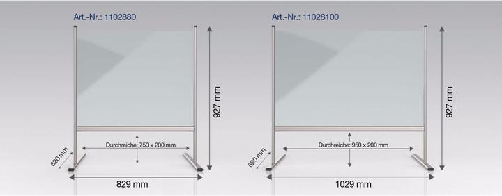 Actual product image Magnetoplan Hygiene wall (62 cm, 8.29 cm)