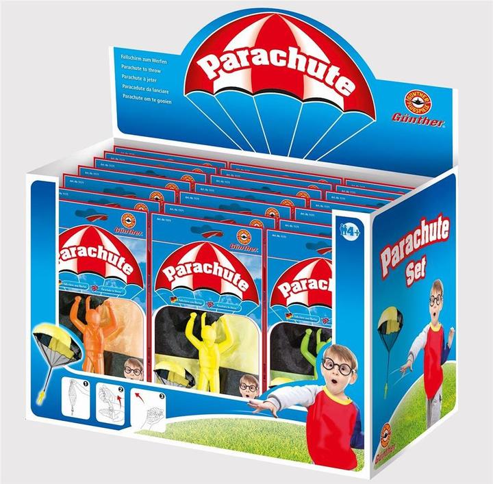 Actual product image Günther Flugspiele Free flight model Parachute
