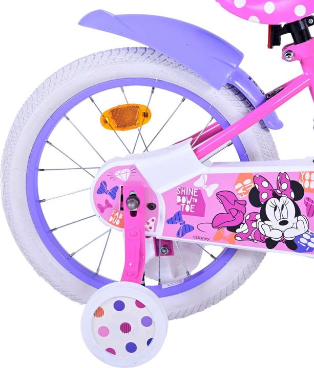 Image du produit Disney Minnie Cutest Ever! Kinderfiets - Meisjes - 16 inch - Roze (16")
