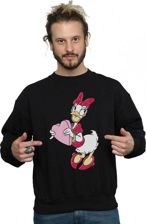 Produktbild Disney Daisy Duck Love Heart Sweatshirt (L)