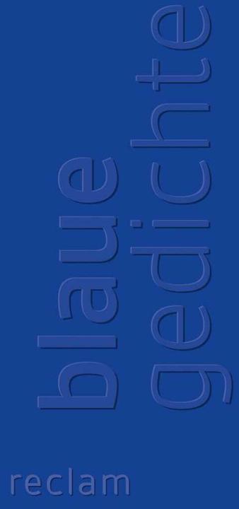 Image du produit Blaue Gedichte (Allemand, Gabriele Sander, 2012)
