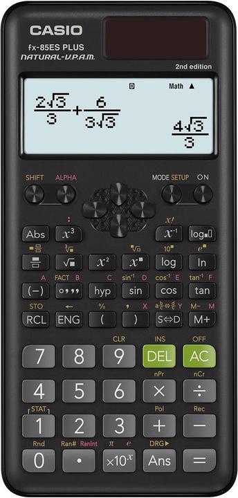Produktbild Casio FX-85ES Plus 2nd Edition (Solarzellen, Batterien)