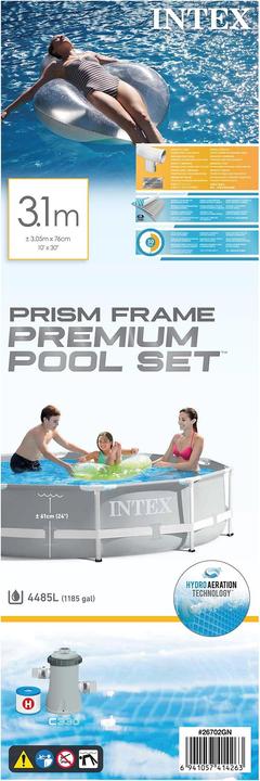 Produktbild Intex Prism Frame Pool Set (Ø 305 x 76 cm)
