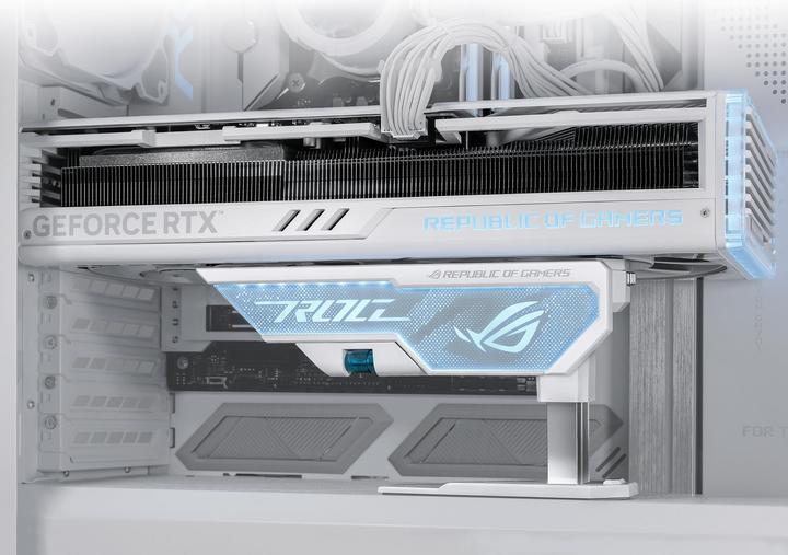 Produktbild ASUS Zub XH01 ROG HERCULX GRAPHICS CARD HOLDER WH