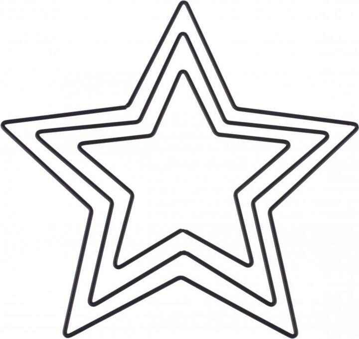 Image du produit Glorex Étoile métallique (0.25 m)