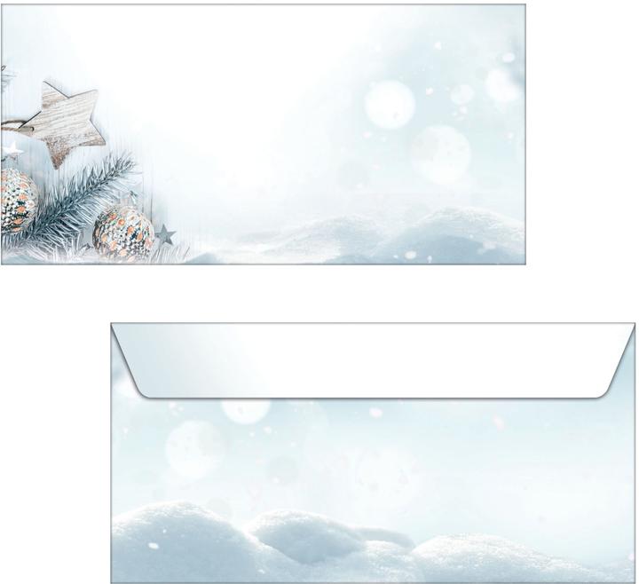Produktbild Sigel Snow Star Weihnachten (11 x 22 cm, 25 x)