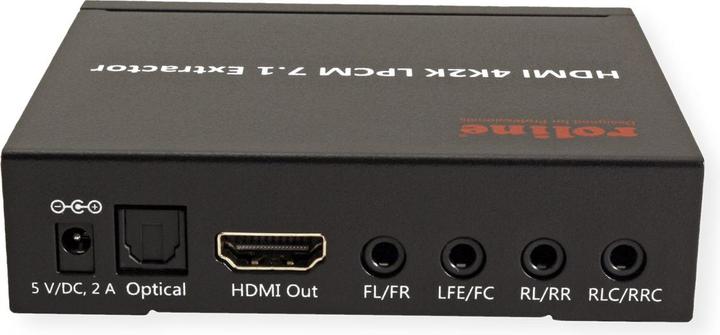 Actual product image Roline HDMI 4K2K Audio Extractor LPCM 7.1