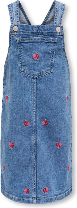 Produktbild Only Normal geschnitten Trapezausschnitt Verstellbare Träger mit Schnalle Kurzes Kleid Jeanskleid (110)