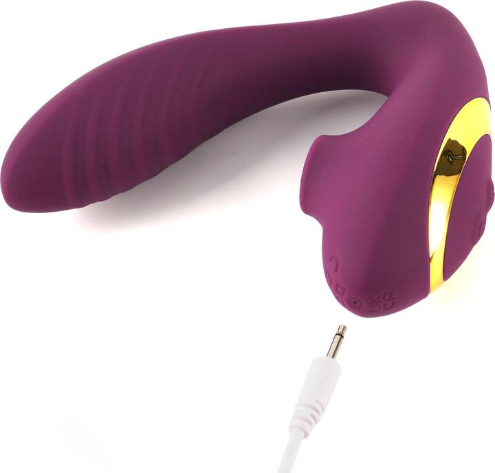 Actual product image Tracy's Dog Clitoral Sucking Vibrator OG Pro 2 - Purple