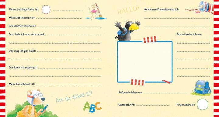 Produktbild Der kleine Rabe Socke: Alle meine Schulfreunde (Deutsch, Annet Rudolph, 2019)