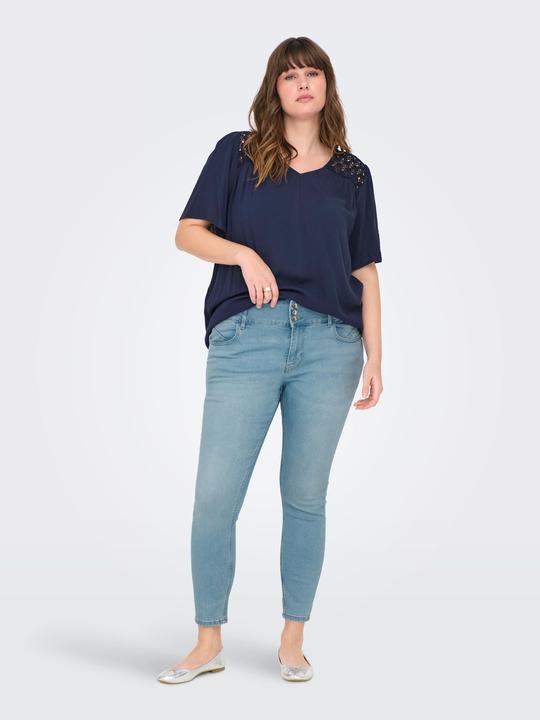 Produktbild Only CARANNA Hohe Taille Skinny Fit Jeans Skinny Jeans (W44/L30)