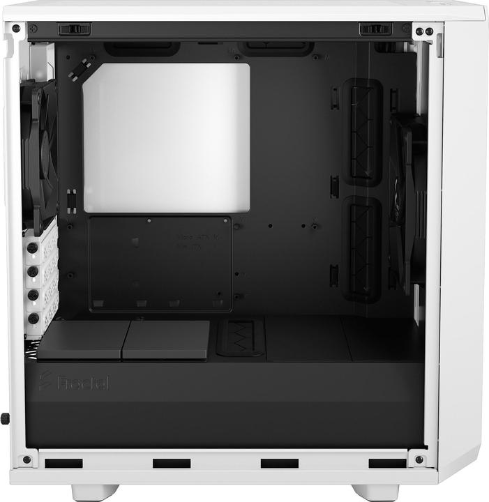 Actual product image Fractal Meshify 2 Mini White TG Clear Tint - white (mATX, Mini-ITX, Mini-DTX, DTX)