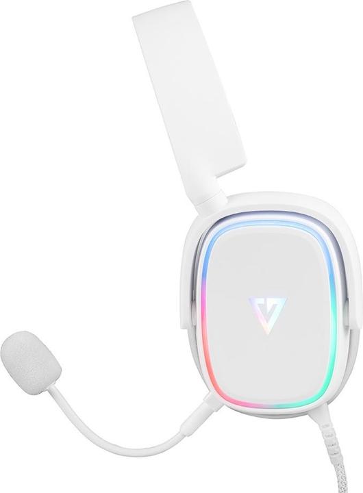 Actual product image Modecom MC-899 Prometheus Headset Wired Head-band Gaming White (Cable)