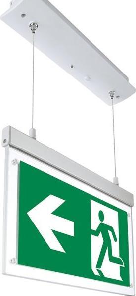 Produktbild Optonica OPT WW7206 - LED-Fluchtweg-Leuchte 2 W Notausgang Einbau