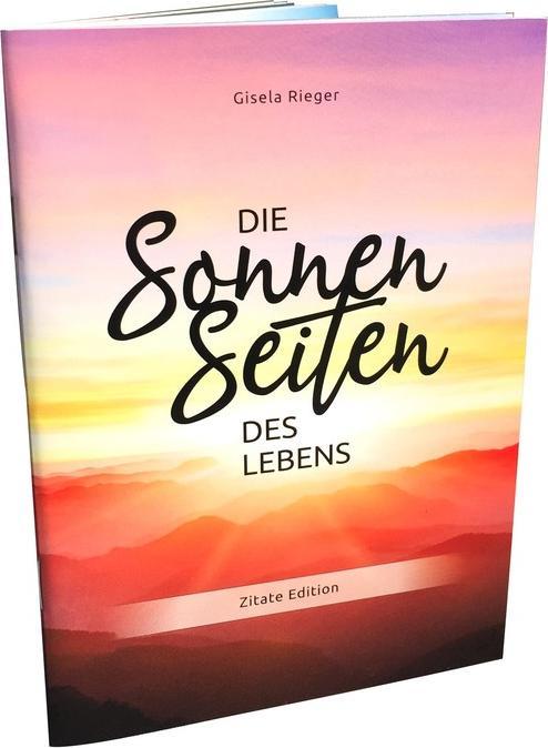 Actual product image Die Sonnenseiten des Lebens (German, Gisela Rieger, 2020)