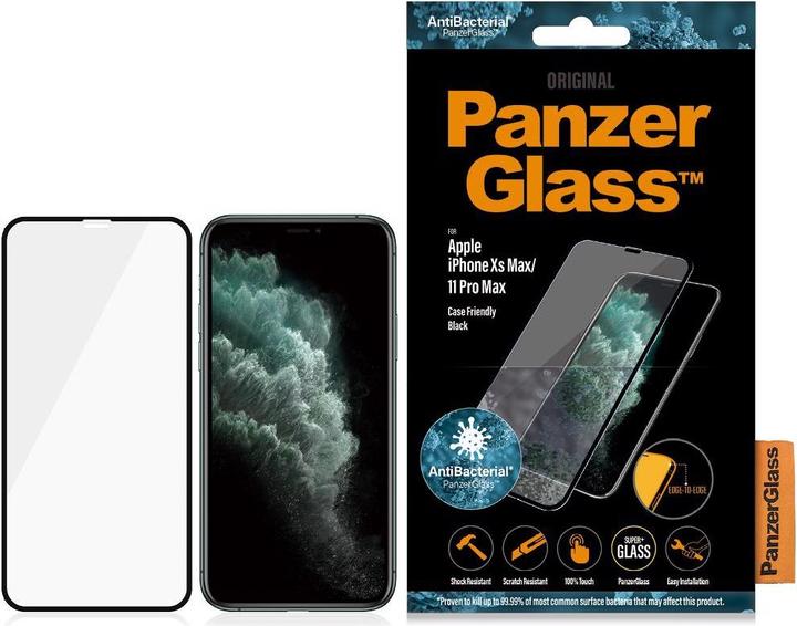 Actual product image PanzerGlass Screen Protector (1 Piece, Apple iPhone 11 Pro Max, Apple iPhone XS Max)