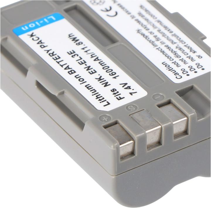 Actual product image AccuCell Battery suitable for Nikon D70 (Rechargeable battery)
