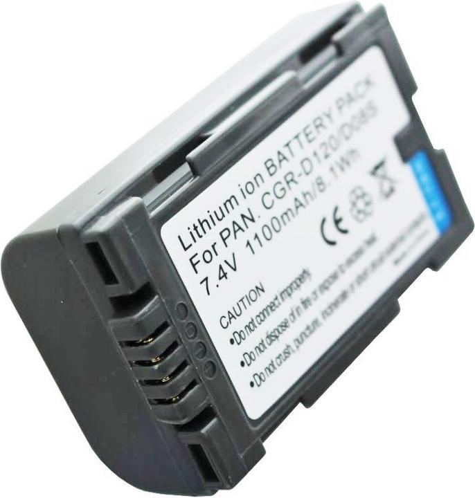 Produktbild AccuCell Akku Panasonic CGR-D120, CGR-D08, CGP-D14 (Akku)