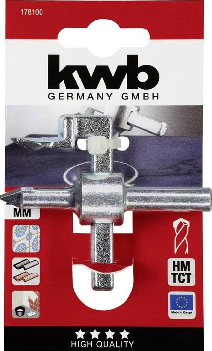 Produktbild kwb Hartmetall Kreisschneider (9 Zentimeter)