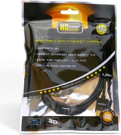 Immagine prodotto HDgear HDMI (Typ A) — HDMI (Typ A) (1.50 m, HDMI)