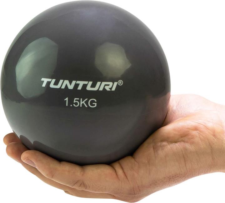 Immagine prodotto Tunturi Yoga und Pilates Toning Ball Anthrazit (1.50 kg, 130 mm)