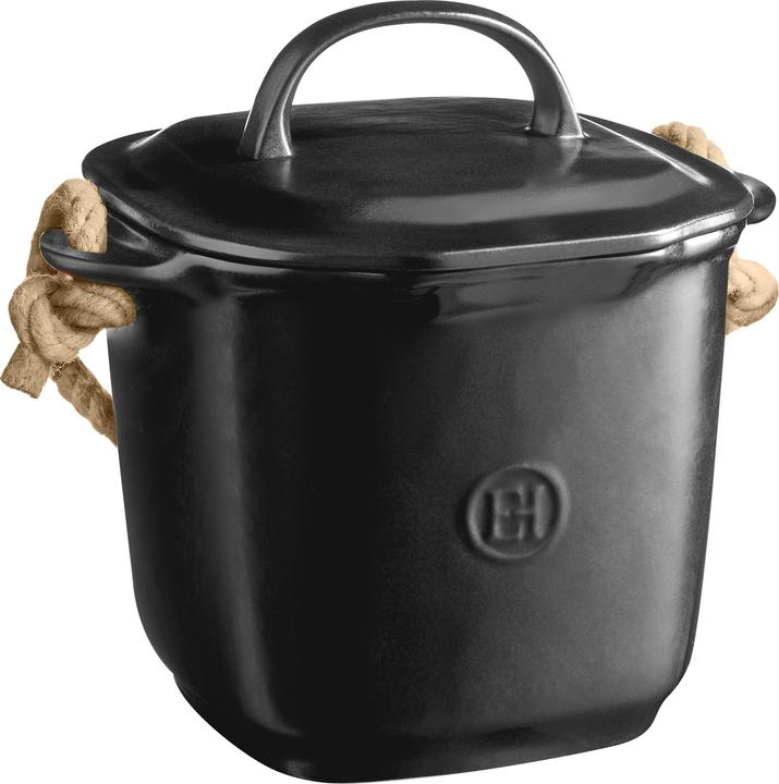 Immagine prodotto Emile Henry Bidone per compost in ceramica 25x20.5x24 cm (4 l)