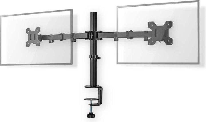 Produktbild Nedis Schreibtisch Monitorhalterung | 2 Bildschirm(e) | 15 - 32 " | 75x75 / 100x100 | Vollbeweglich (Tisch, 32")
