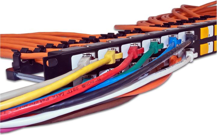 Image du produit Wirewin Panneau de brassage 24 ports 1U, blindé
