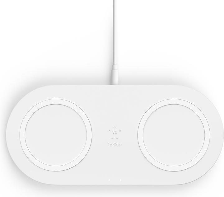 Image du produit Belkin Dual Wireless Charging Pad mit Netzteil (10 W)
