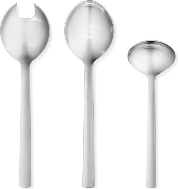 Actual product image Georg Jensen New York serving cutlery set (Salad servers)