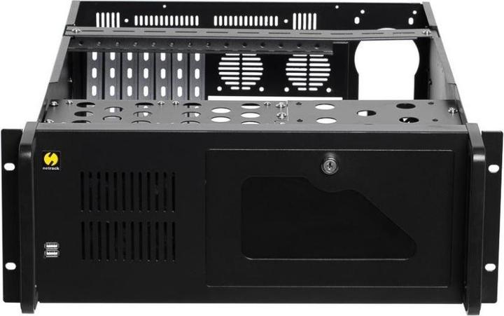 Actual product image Netrack NP5104 serveris case microATX/ATX/eATX, 482*177*530mm, 4U, rack 19