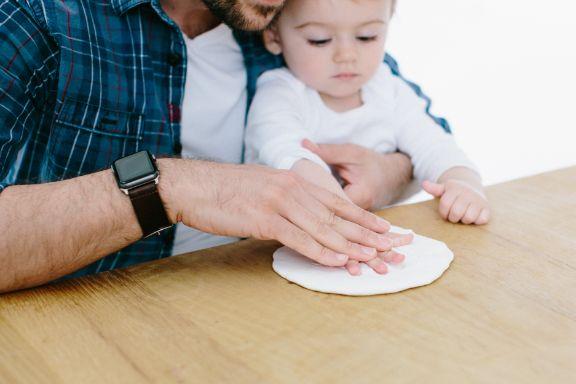 Immagine prodotto Pearhead Portafoto a parete con materiale da impronta