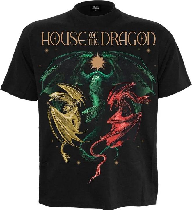 Actual product image Spiral Unisex Adult House Of The Dragon T-Shirt (XL)