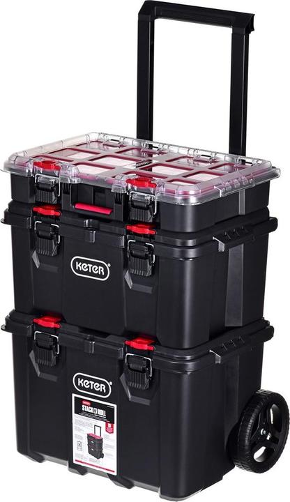 Actual product image Keter Stack n Roll (3 pieces)