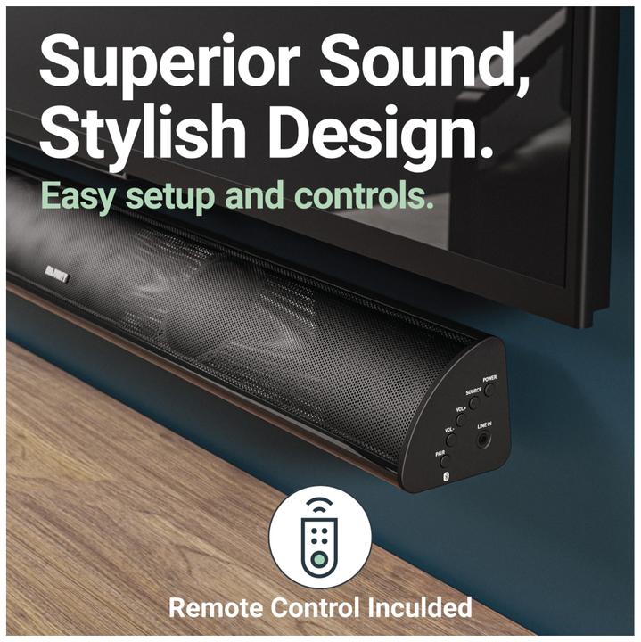 Immagine prodotto Majority Soundbar Snowdon 2 - Subwoofer ingebouwde - AKTIE! (120 W, Stereo)