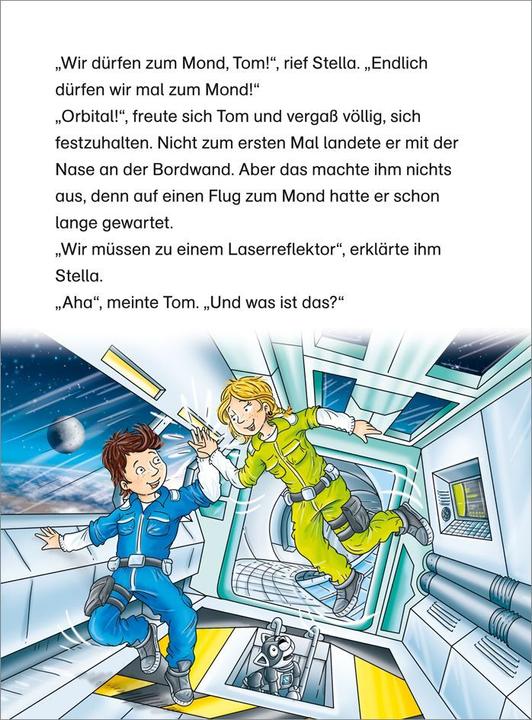 Actual product image Tessloff Der kleine Major Tom, Band 3: Die Mondmission (German, Stefan Lohr, Bernd Flessner, Peter Schilling, 2018)