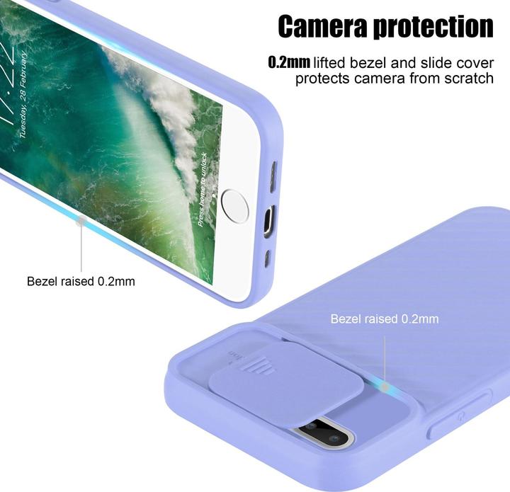 Actual product image Cadorabo TPU cover with camera protection (Apple iPhone 7 Plus, Apple iPhone 7s Plus)